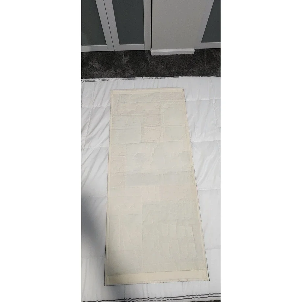 Signed Donna‎ Albert 1994 Nantucket Quilt Wall Hanging 21x45 w/ COA Coastal